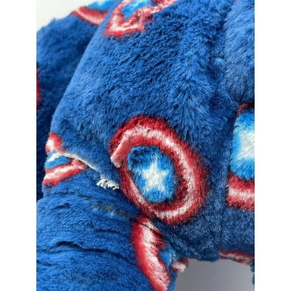 Captain America Teddy Bear Plush Blue - Picture 5 of 9
